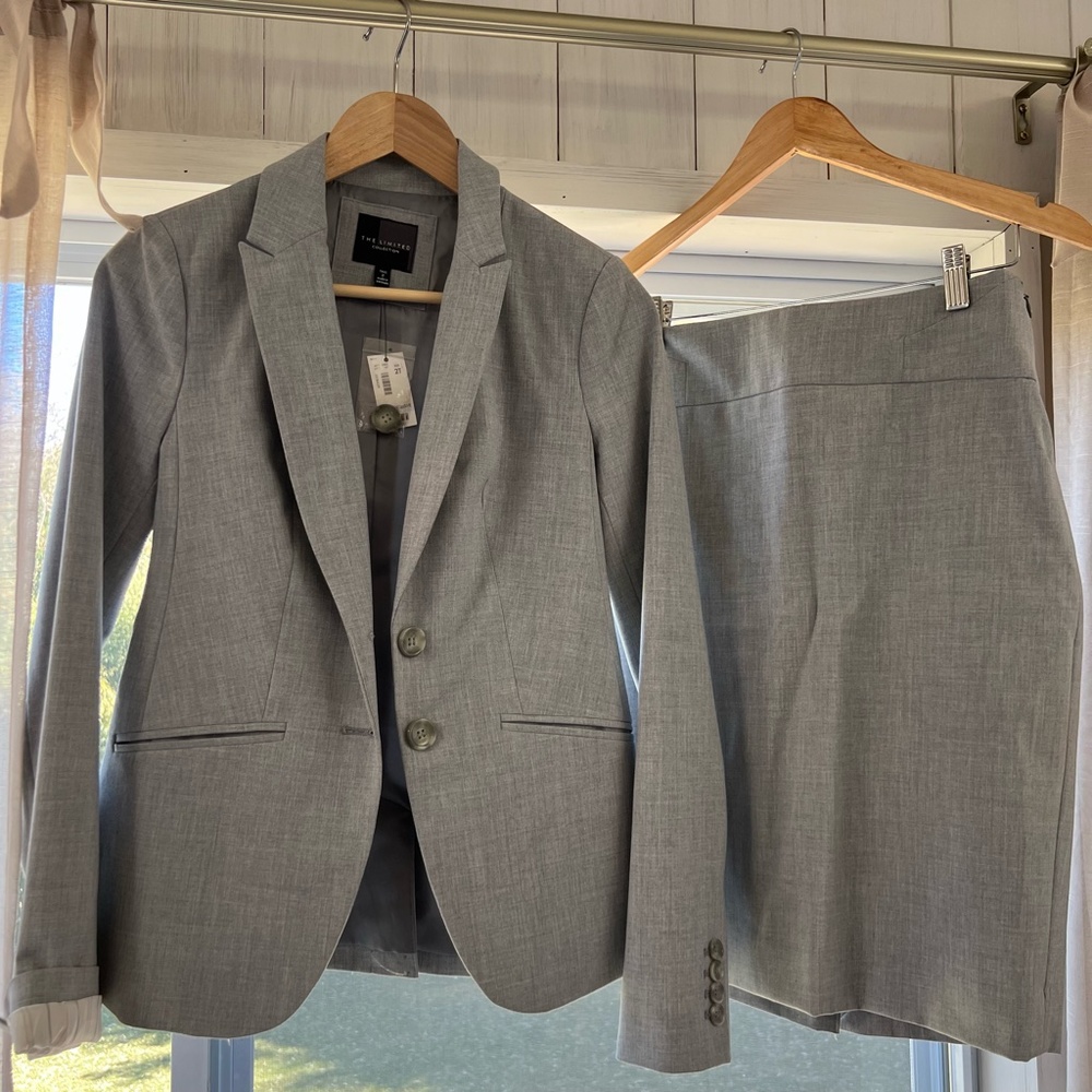 the limited collection women's suit skirt and blazer-tall 2